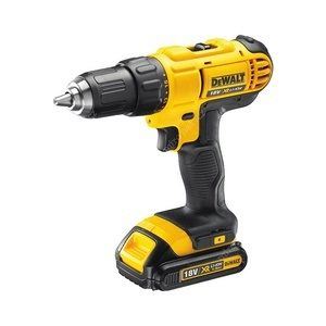 Taladro Dewalt AKU 18V, 2 baterías X 1,3 AH XR LI-ION, DCD771C2