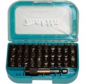 MAKITA juego de puntas 1/4" PH, PZ, Torx 31 pzs P-73374