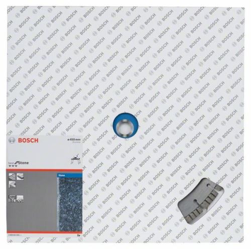 BOSCH Disco de corte de diamante Best for Stone 450 x 25,40 x 3,8 x 12 mm 2608602650