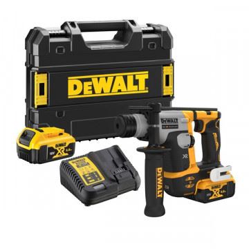 Taladro percutor inalámbrico DeWALT 18V/1.4J 1,8kg, 2x2Ah, cargador, estuche DCH172D2