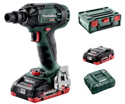 METABO Atornillador de impacto a batería SSW 18 LTX 300 BL 602395800