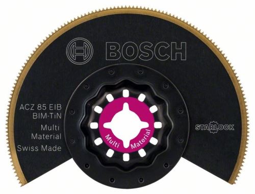 BOSCH Hoja de sierra segmentada BIM-TiN ACZ 85 EIB Multi Material 85 mm 2608661758