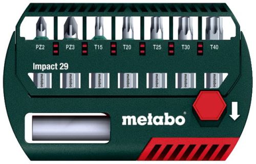 METABO Juego de puntas 29 mm (8 piezas) para llaves de impacto 628849000