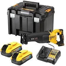 Sierra circular DeWalt 18v XR FlexVolt Advantage + 2x5AH Powerstack DCS386H2T