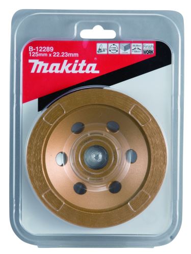 Muela de diamante MAKITA para rectificado fino 125x22,23 mm B-12289