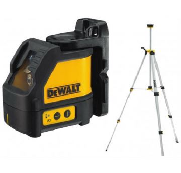 Láser cruzado DeWALT con soporte DW088KTRI