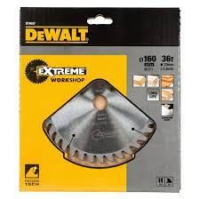 Hoja de sierra DeWALT 160 x 20 mm, 36 dientes DT4057