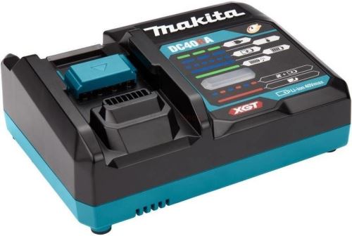 Cargador MAKITA Li-ion XGT 40V DC40RA para carga rápida 191E07-8