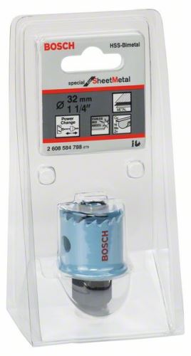 BOSCH Sierra perforadora para chapa 32 mm, 1 1/4" 2608584788