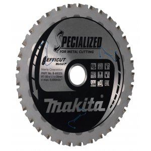 MAKITA hoja de sierra acero Efficut 150x1,1x20 mm 33 dientes B-69325