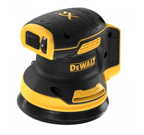 Lijadora excéntrica inalámbrica DeWALT 125mm 18V sin batería DCW210NT