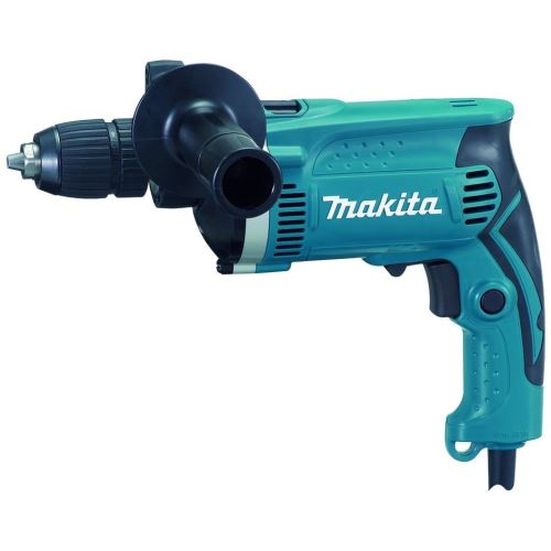 Taladro de impacto Makita con estuche, portabrocas de velocidad 1,5-13 mm, 710 W HP1631K