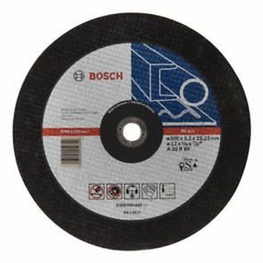 BOSCH Disco de corte recto Expert para metal A 30 R BF, 300 mm, 3,2 mm 2608600649