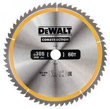 Hoja de sierra DeWALT 305 x 30 mm, 60 dientes, ATB -5° DT1960