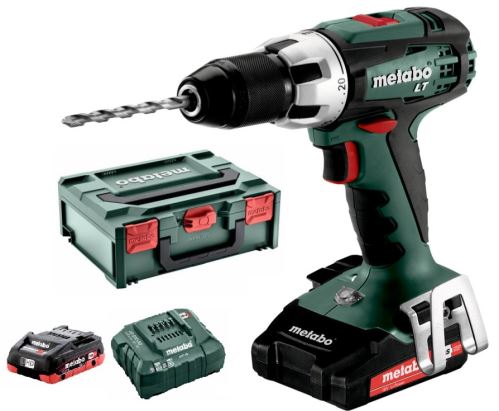 Taladro inalámbrico METABO BS 18 LT Compact 2x2,0 Ah /1-13mm/ 602102530