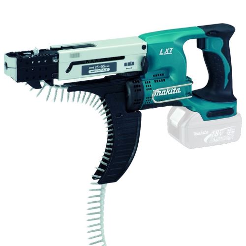 Makita Atornillador inalámbrico con cargador 25-55 mm, Li-ion LXT 18V, sin batería DFR550Z