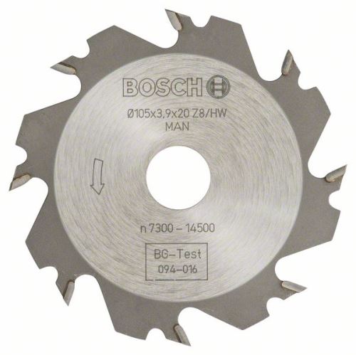 BOSCH Fresa de disco 8, 20 mm, 4 mm 3608641008