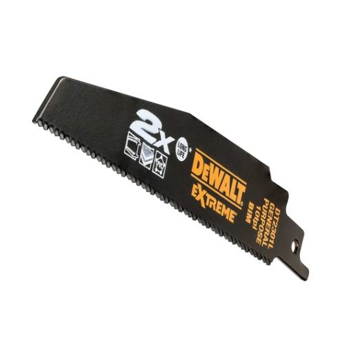 DeWALT Hoja de sierra de 203 mm para cortes rápidos de metales, accesorios, tuberías, perfiles (5 piezas) DT2408L