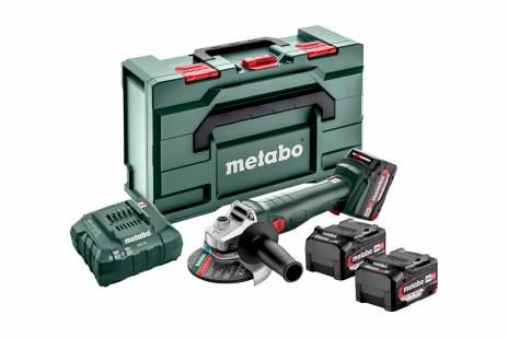 Amoladora angular inalámbrica Metabo W 18 L 9-125 QUICK SET 602249960