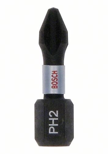 BOSCH Juego de puntas Impact PH2 25 mm, 25 piezas, Tic Tac 2607002803